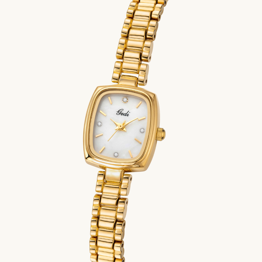 Pearl Dial Watch