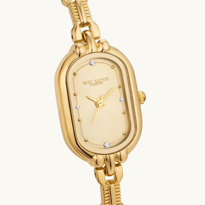 Elongated Dial Watch