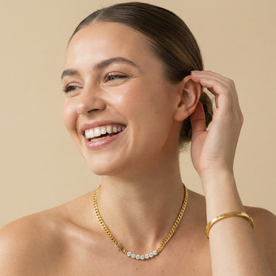 Cuban Link Crystal Necklace