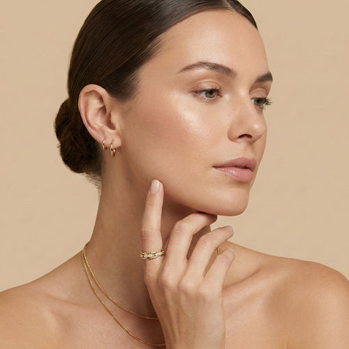 Crystal Chain Ring