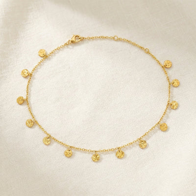 Coin Charm Anklet