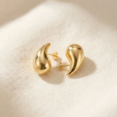 Wave Drop Earrings