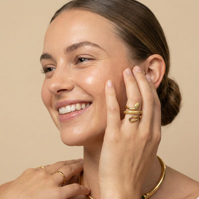 Serpent Wrap Ring