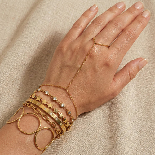 Minimalist Ring Bracelet