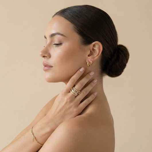Twisted Stack Ring