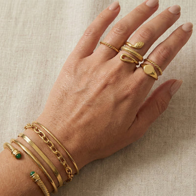 Serpent Wrap Ring